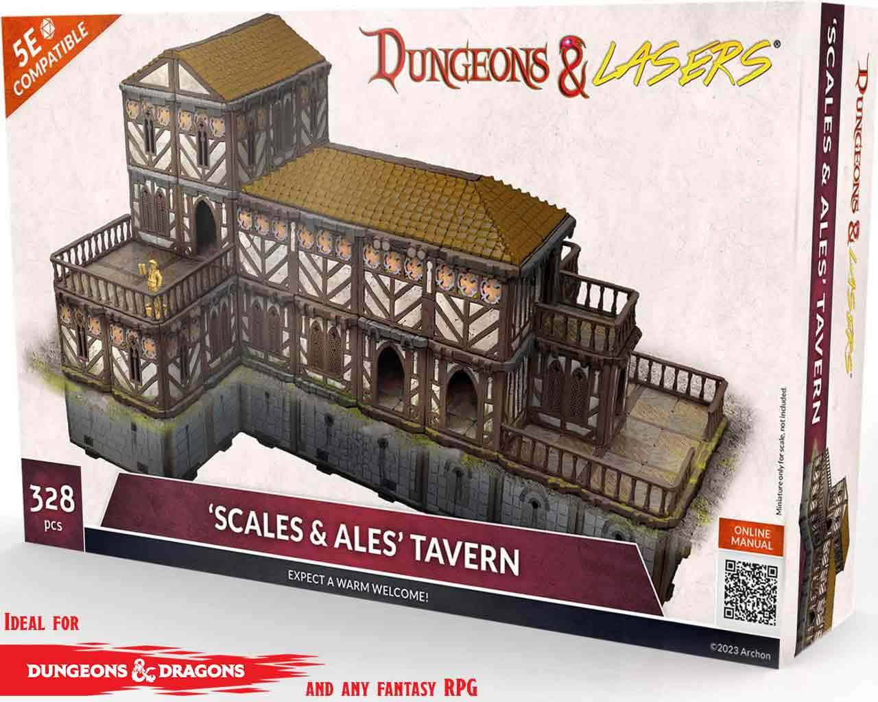 Dungeons & Lasers - Scales & Ales Tavern archon games