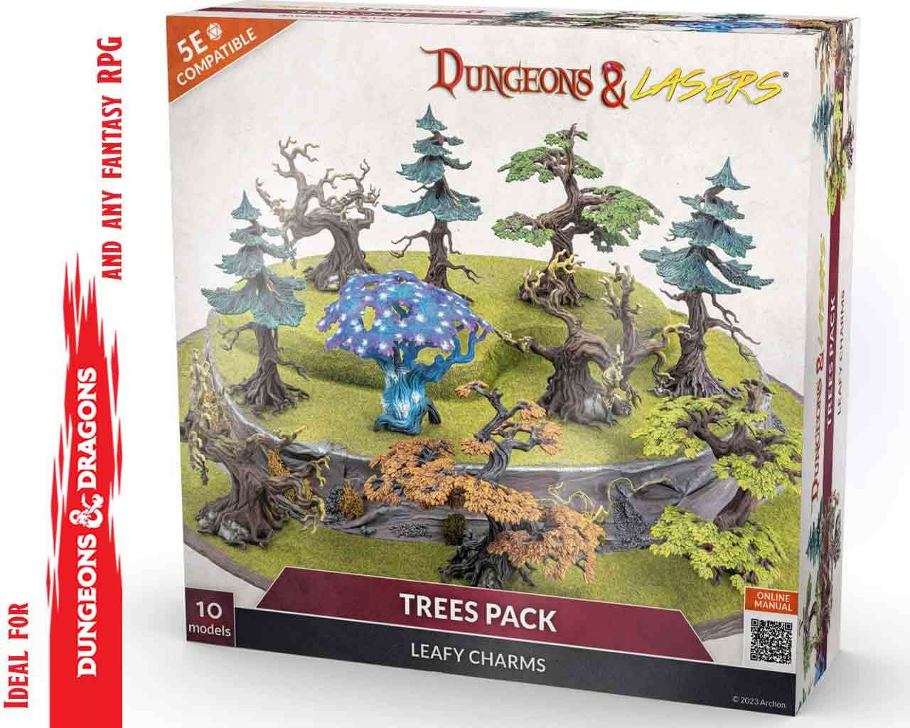 Dungeons & Lasers - Trädpaket archon games