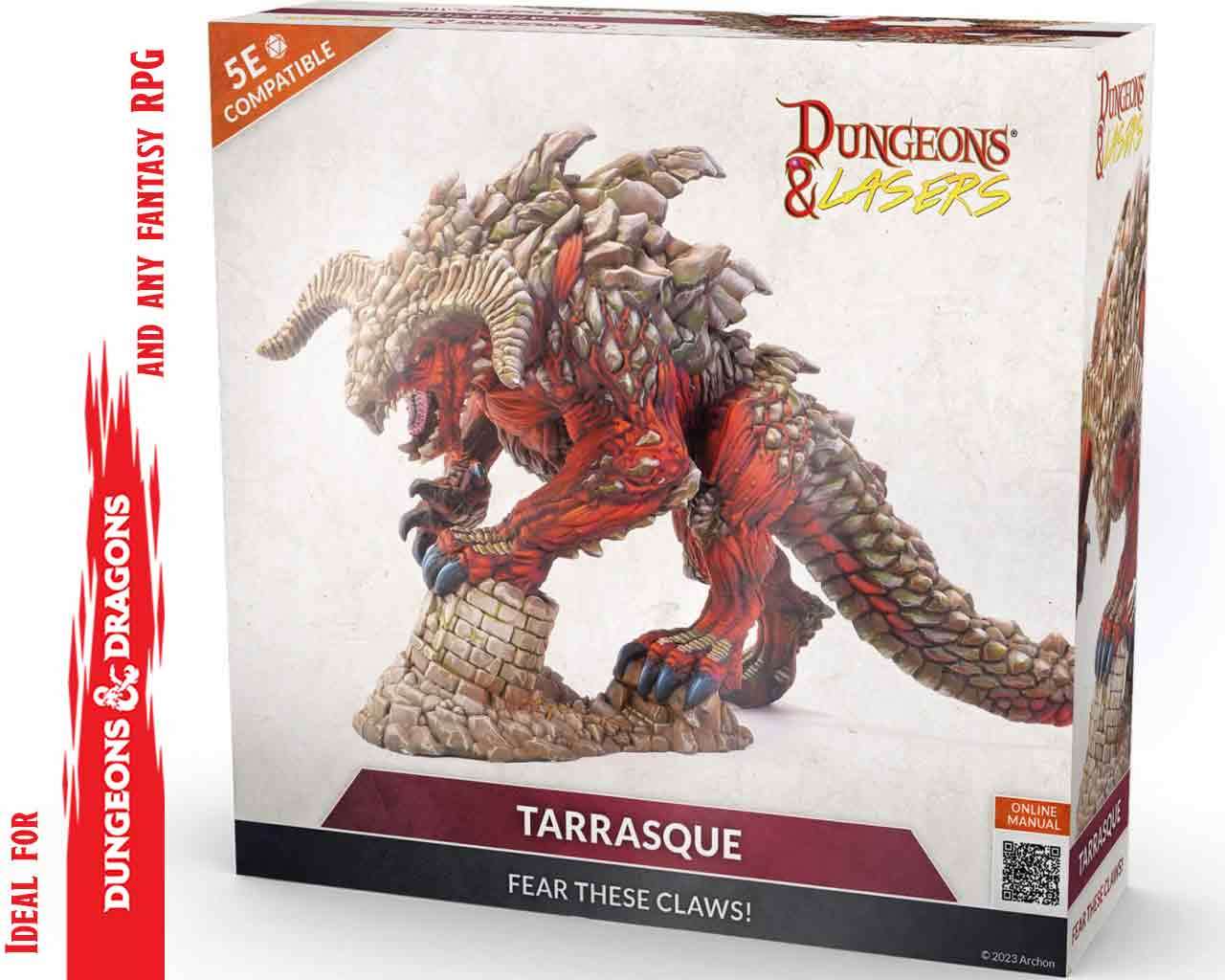 Dungeons & Lasers - Tarrasque Miniature Set archon games