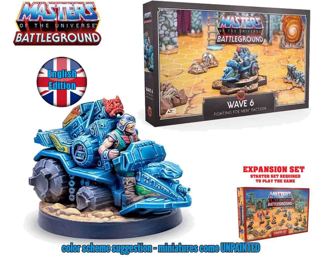 Masters of the Universe: Battleground - Wave 6 - Fighting Foe Men Faction archon games
