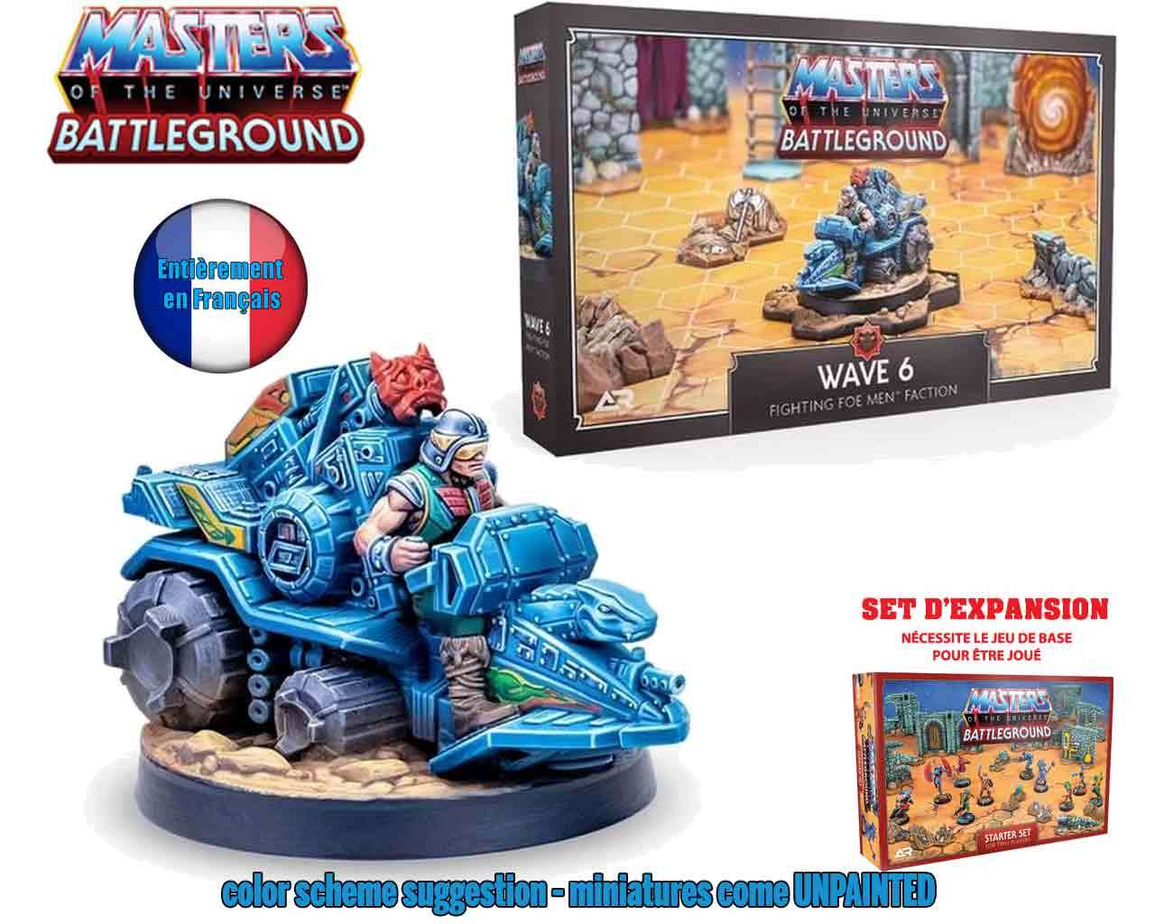 Masters of the Universe: Battleground - Wave 6 - Fighting Foe Men Faction (Fransk Version) archon games