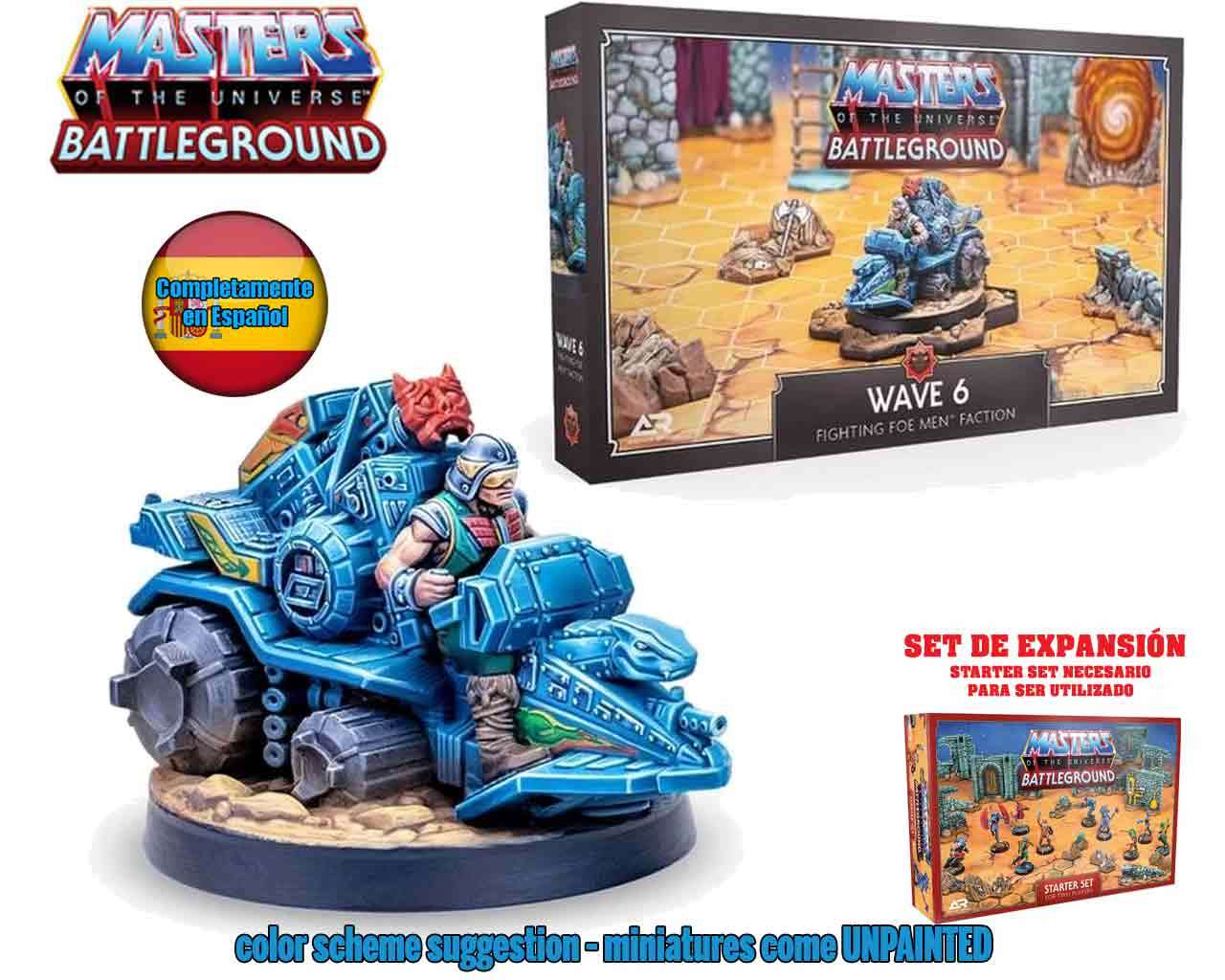 Masters of the Universe: Battleground - Wave 6 - Fighting Foe Men Faction archon games