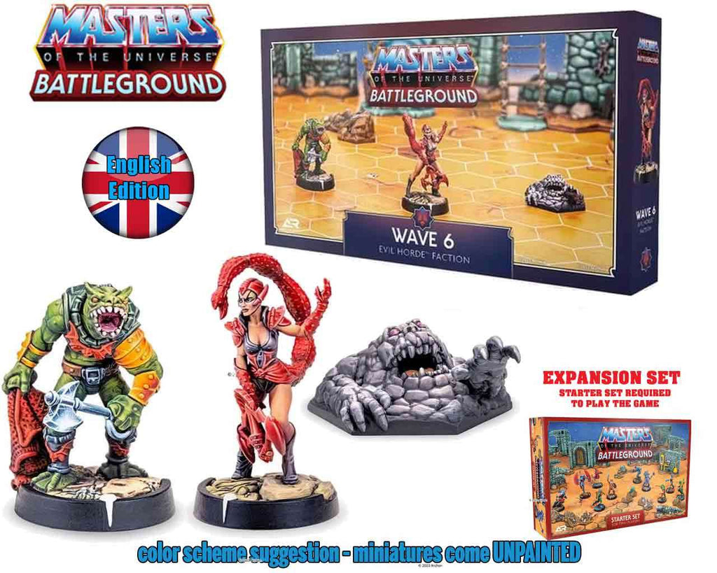 Masters of the Universe: Battleground - Wave 6 - Evil Horde Faction archon games