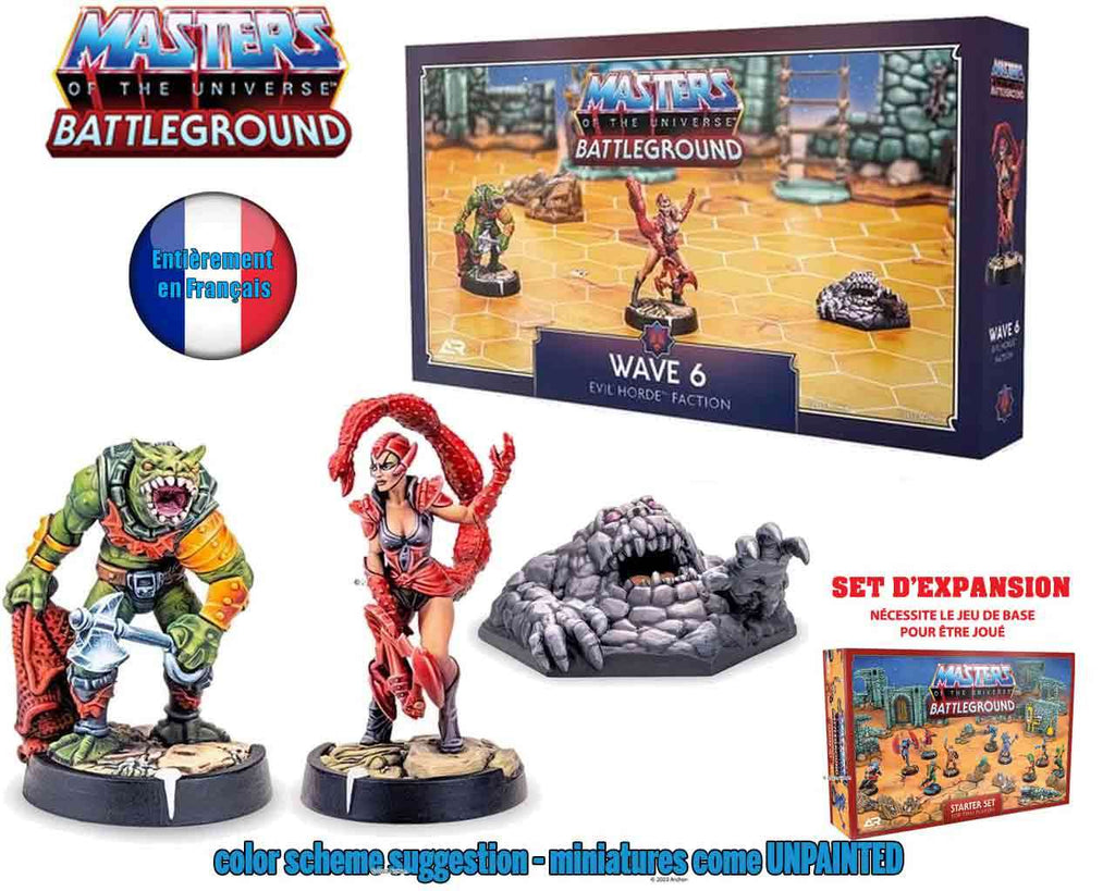 Masters of the Universe: Battleground - Wave 6 - Evil Horde Faction (Fransk) archon games