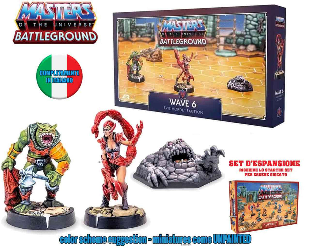 Masters of the Universe: Battleground - Wave 6 - Evil Horde Faction (Italienska) archon games