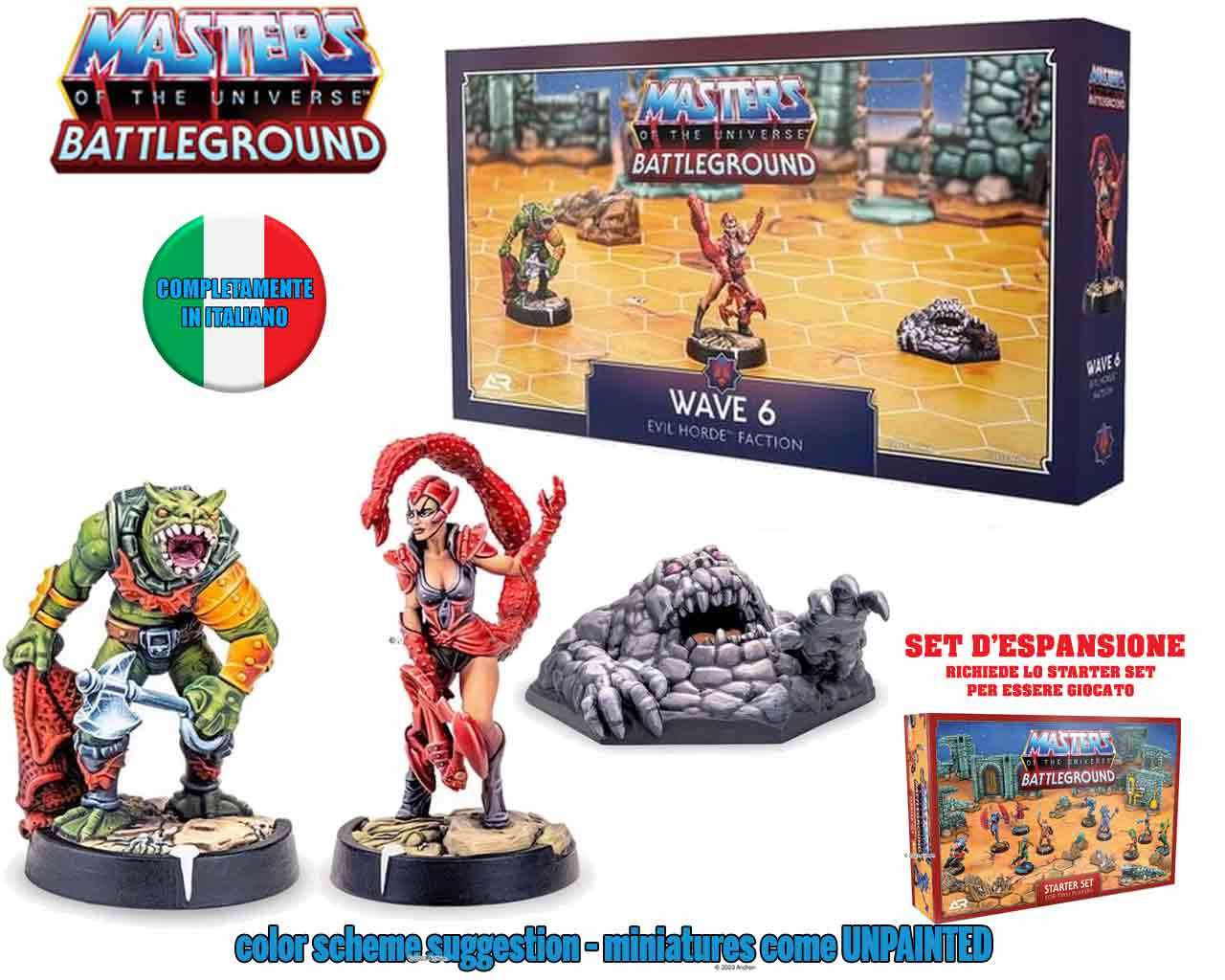 Masters of the Universe: Battleground - Wave 6 - Evil Horde Faction (Italienska) archon games