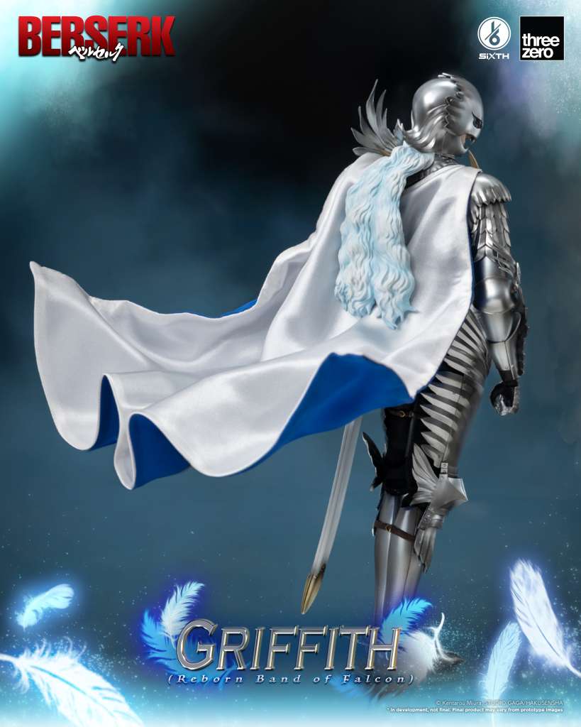 Berserk Griffith Band of Falcon 1/6 Figur threea toys/threezero