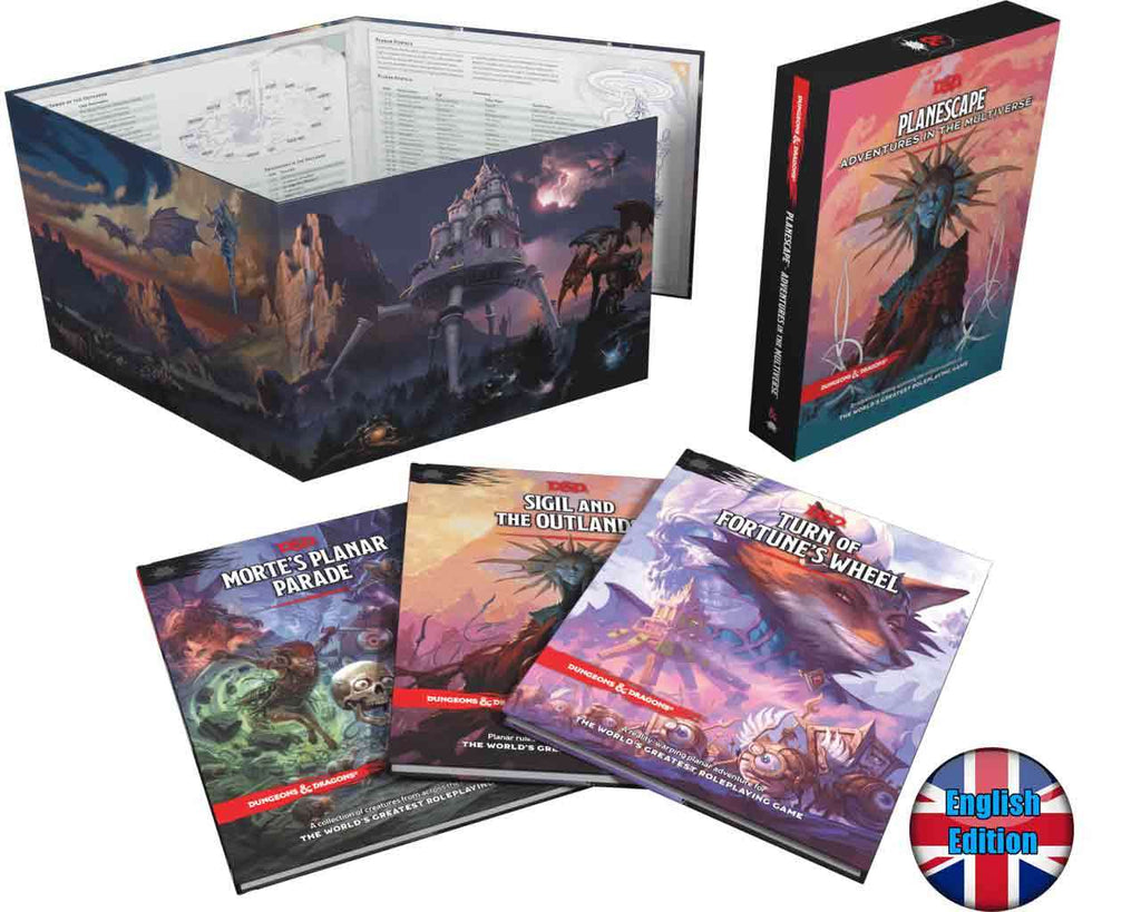 Dungeons & Dragons - Planescape: Adventures in the Multiverse - Engelsk Version wizards of the coast