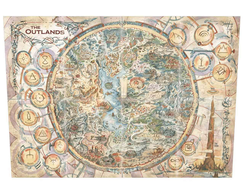 Dungeons & Dragons - Planescape: Adventures in the Multiverse - Engelsk Version wizards of the coast