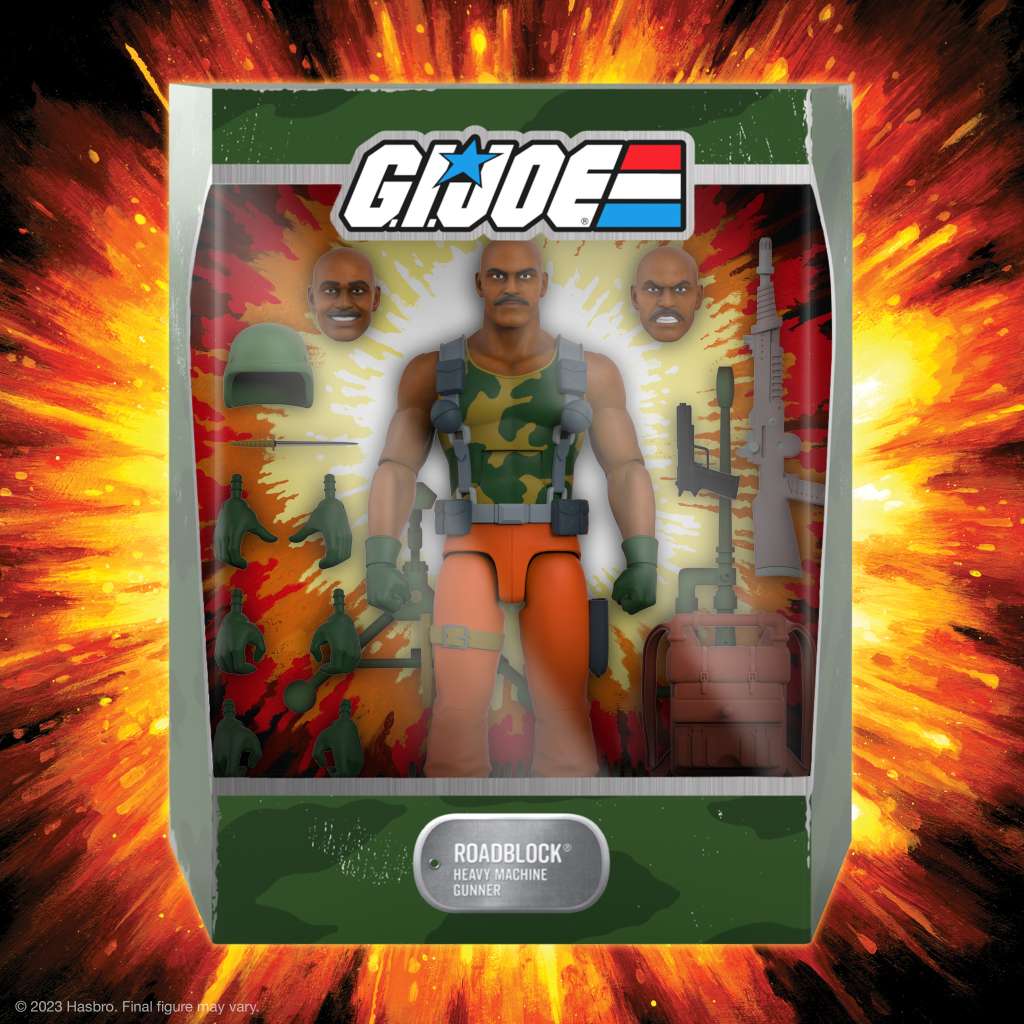 G.I. Joe Ultimates! Wave 5: Roadblock Figur super 7
