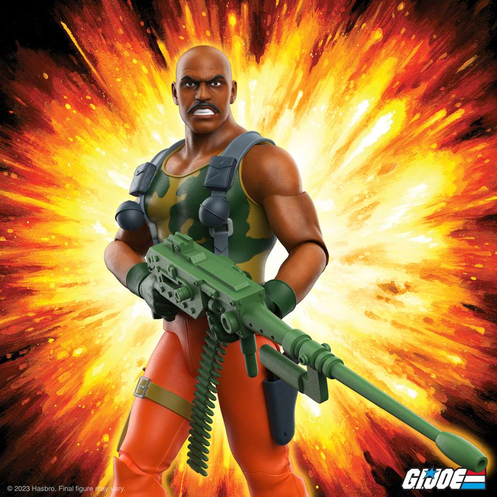 G.I. Joe Ultimates! Wave 5: Roadblock Figur super 7