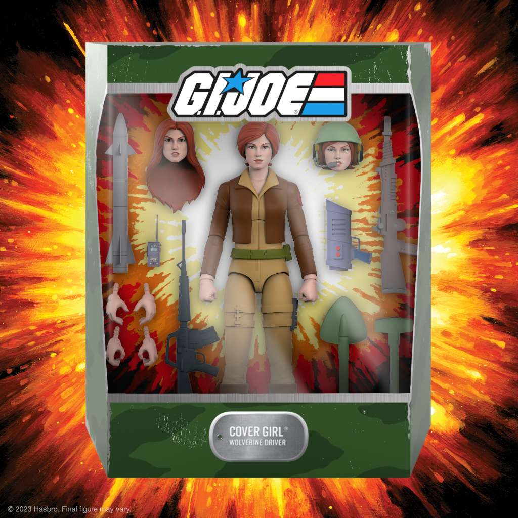 GI Joe Ultimates! Wave 5 - Cover Girl Figur super 7