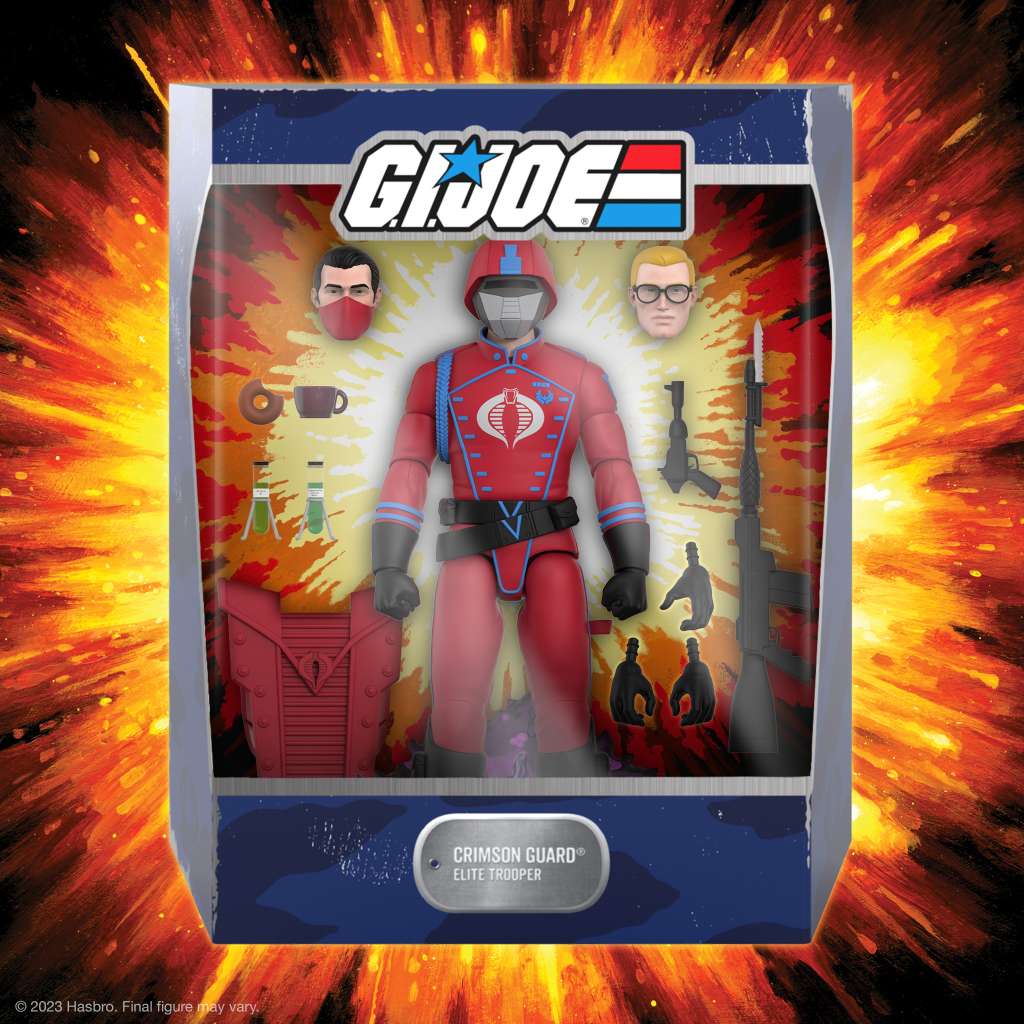 G.I. Joe Ultimates! Wave 5 Cobra Crimson Guard AF super 7