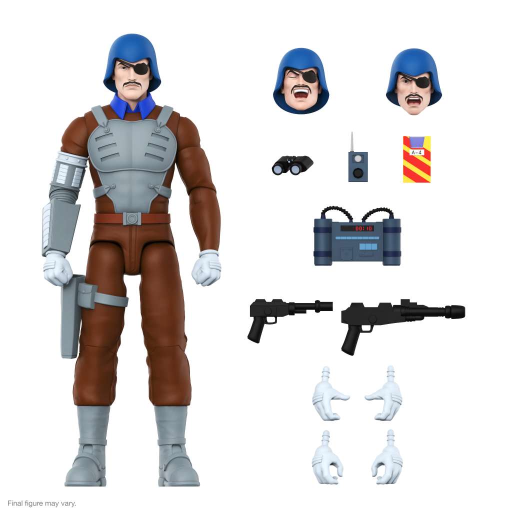 G.I. Joe Ultimates! Wave 5 Major Bludd Figur super 7