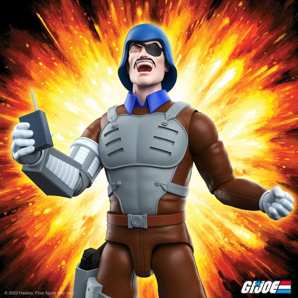 G.I. Joe Ultimates! Wave 5 Major Bludd Figur super 7