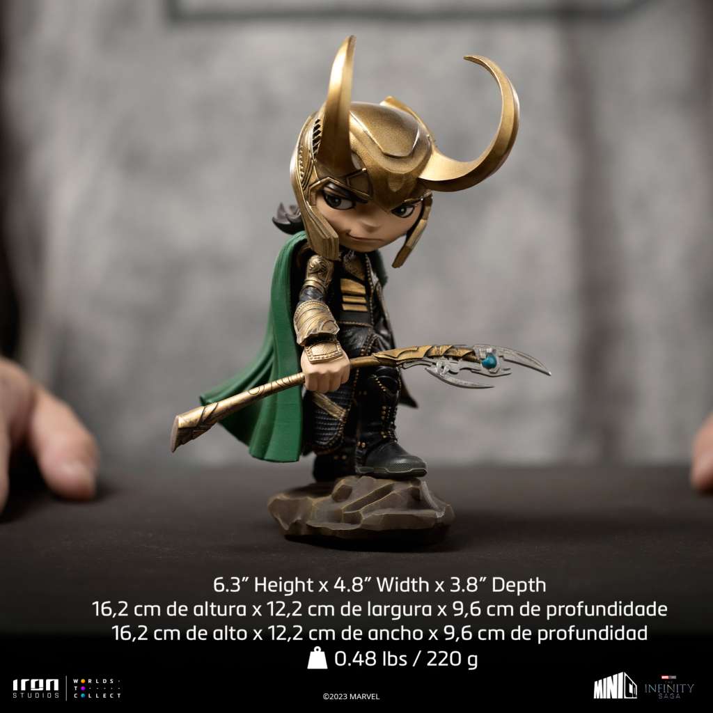 Infinity Saga Loki Minico Samlarstaty iron studios