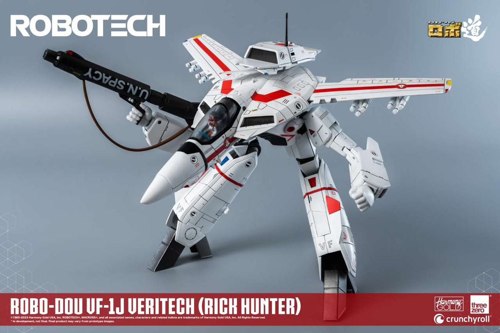 Robotech ROBO-DOU VF-1J Veritech (Rick Hunter) Figur threea toys/threezero