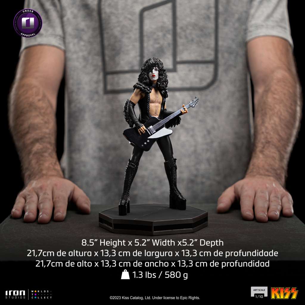 Kiss Paul Stanley 1/10 Figur iron studios
