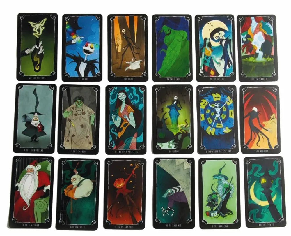 The Nightmare Before Christmas Tarot Box Set - Tarot Card Collection Inspired by the Movie