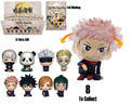 Jujutsu Kaisen Bobble Head Blind Boxes - Display med 12 enheter - Robotto