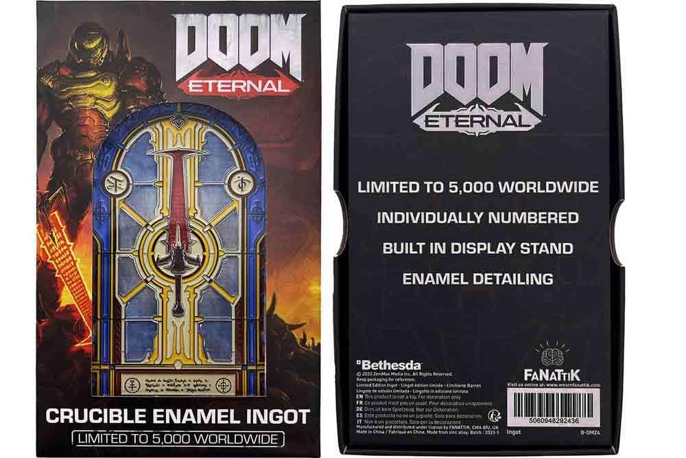 Doom - Limited Edition Crucible Sword Stained Glass Ingot - Robotto