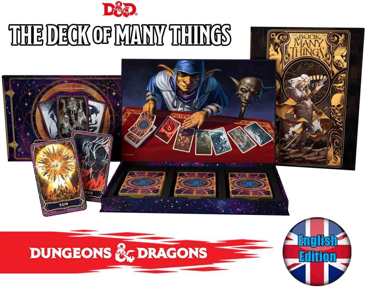 Dungeons & Dragons - The Deck of Many Things - Alternativ Omslag Limited Edition wizards of the coast