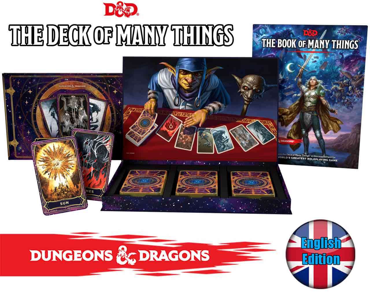 Dungeons & Dragons - The Deck of Many Things wizards of the coast