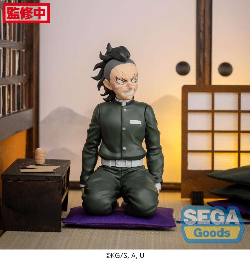 Demon Slayer Genya Shinazugawa Swordsmith Village PM Perching Figur sega