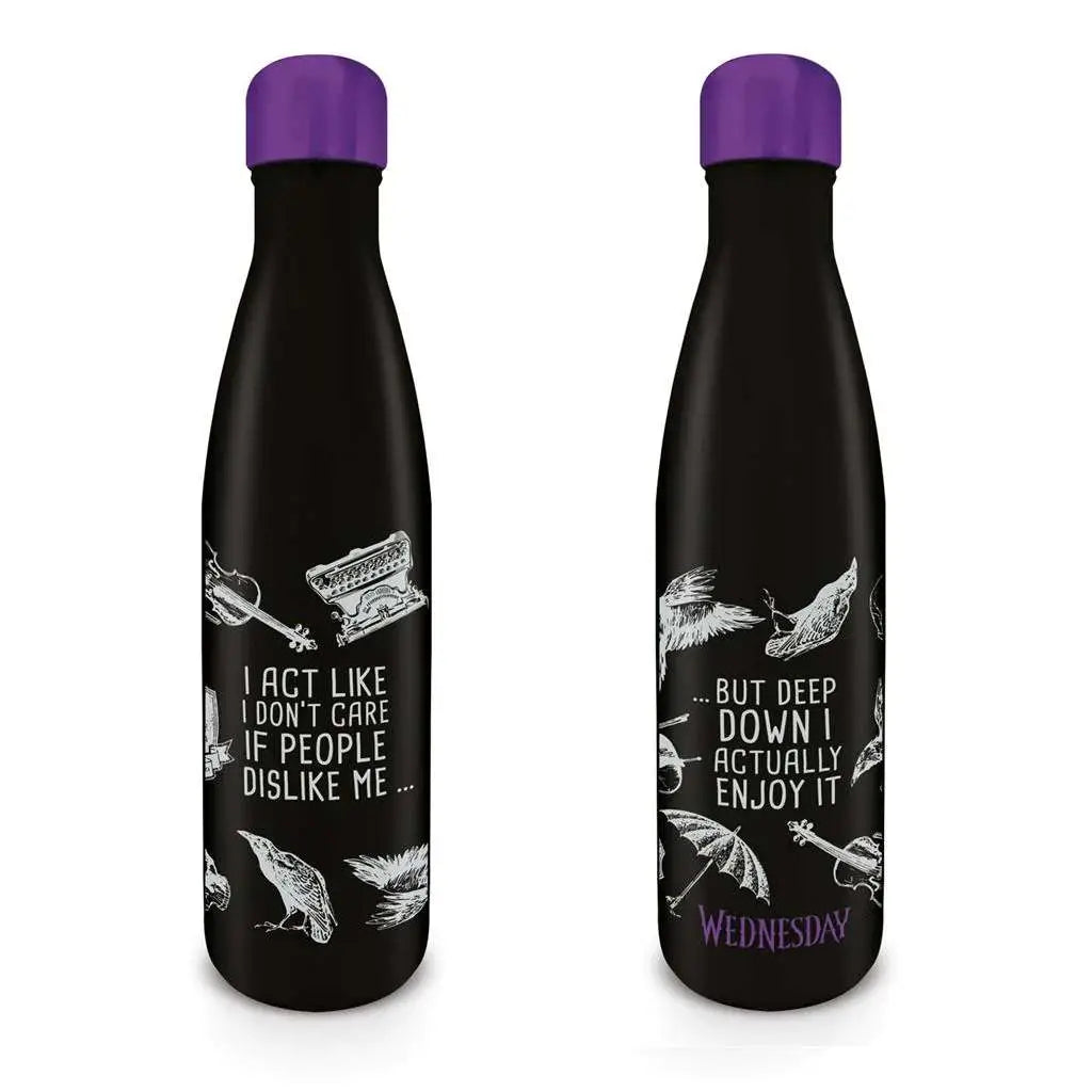 Wednesday Don't Care Metall Dryckesflaska