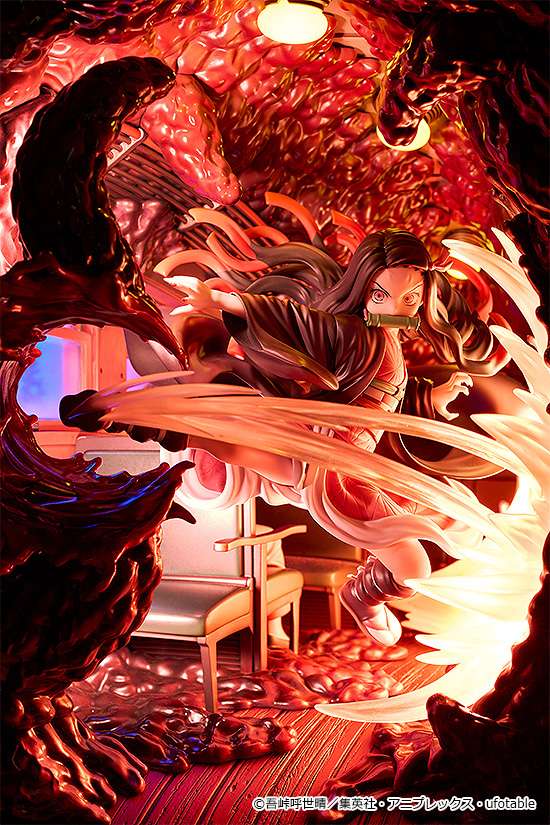 Demon Slayer Nezuko Mugen Train Statue goodsmile fr