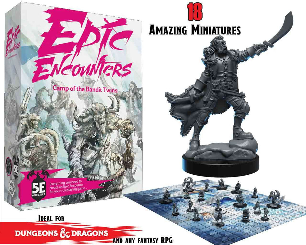 Epic Encounters - Bandit Twins Camp steamforged games