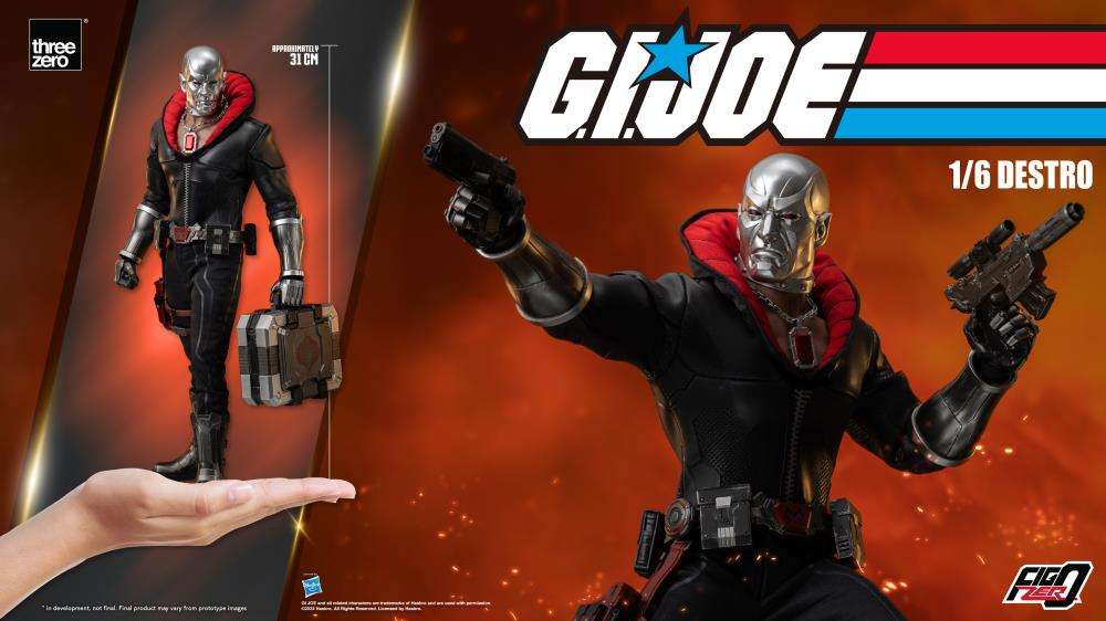 G.I. Joe Destro 1/6 AF - Exklusiv Samlarfigur Robotto