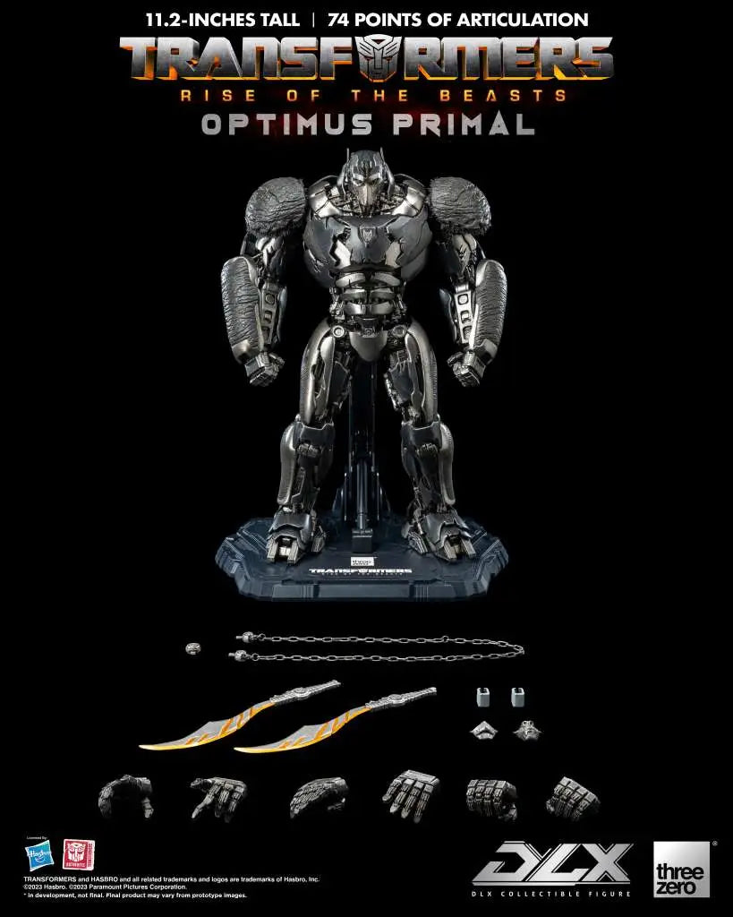 Transformers Rise Of The Beasts  Dlx Optimus Primal Af