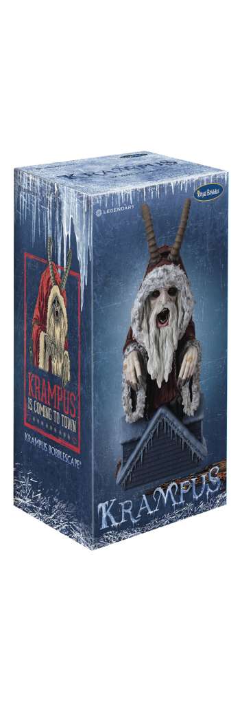Krampus Bobble Head - En Unik Juldekoration Robotto