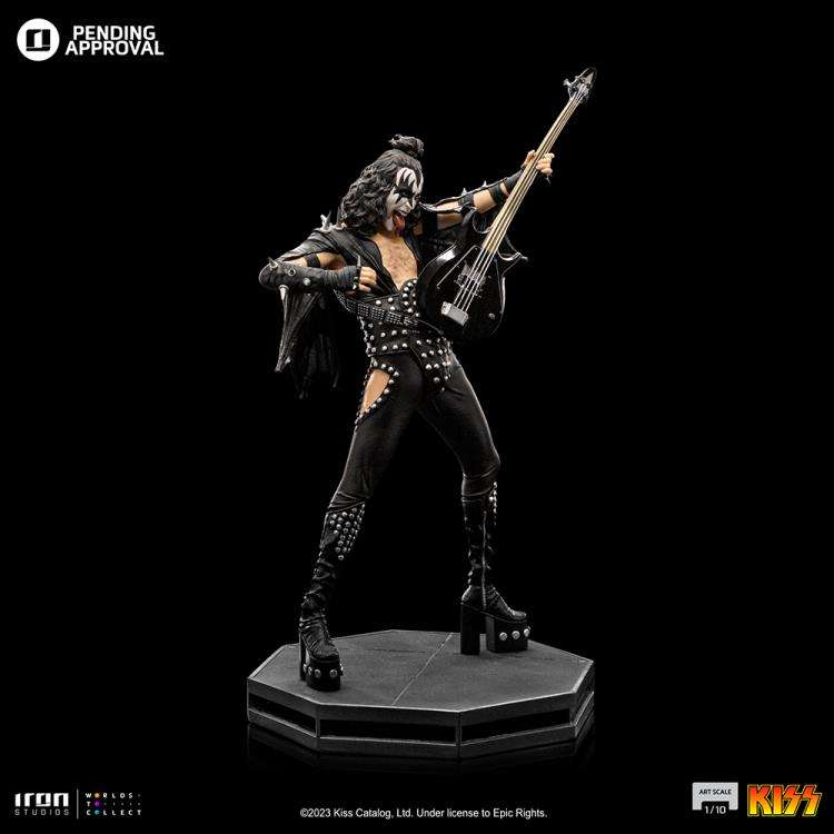 Kiss Gene Simmons 1/10 Staty - Limited Edition iron studios