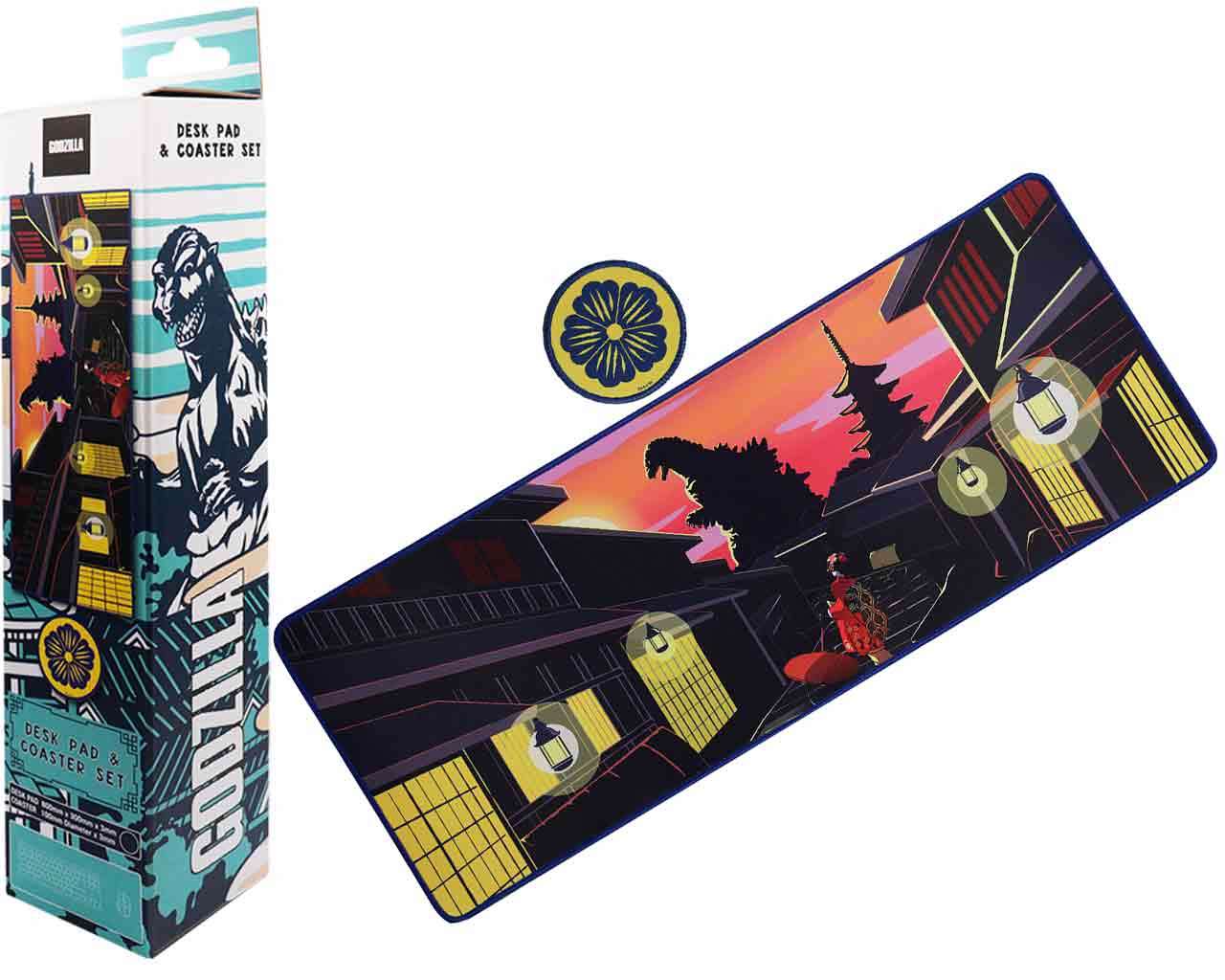 Godzilla - XL Skrivbordsmatta och Underläggsset fanattik