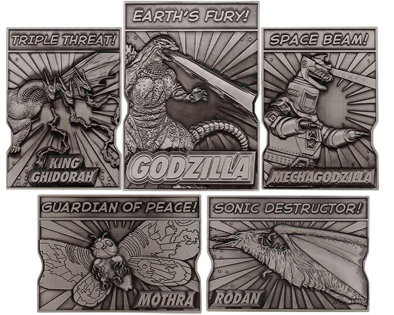 Godzilla - 5-delad begränsad upplaga monster ingots set - Robotto