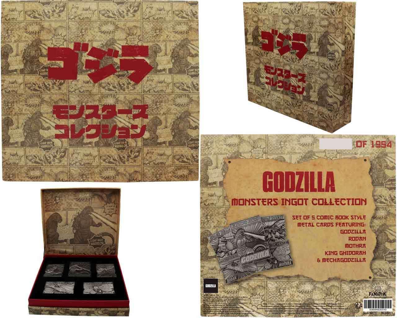 Godzilla - 5-delad begränsad upplaga monster ingots set - Robotto