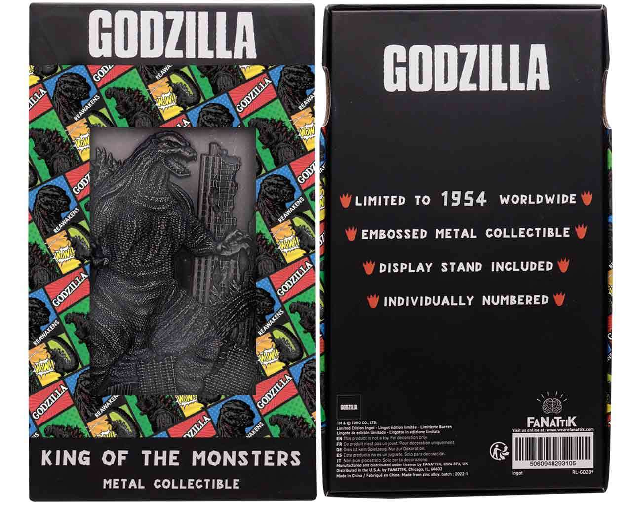 Godzilla - Limited Edition XL Ingot fanattik