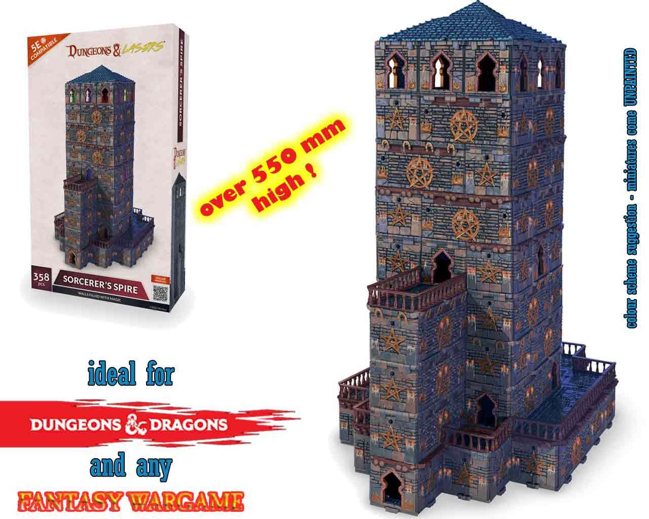 Dungeons & Lasers - Sorcerer's Spire archon games