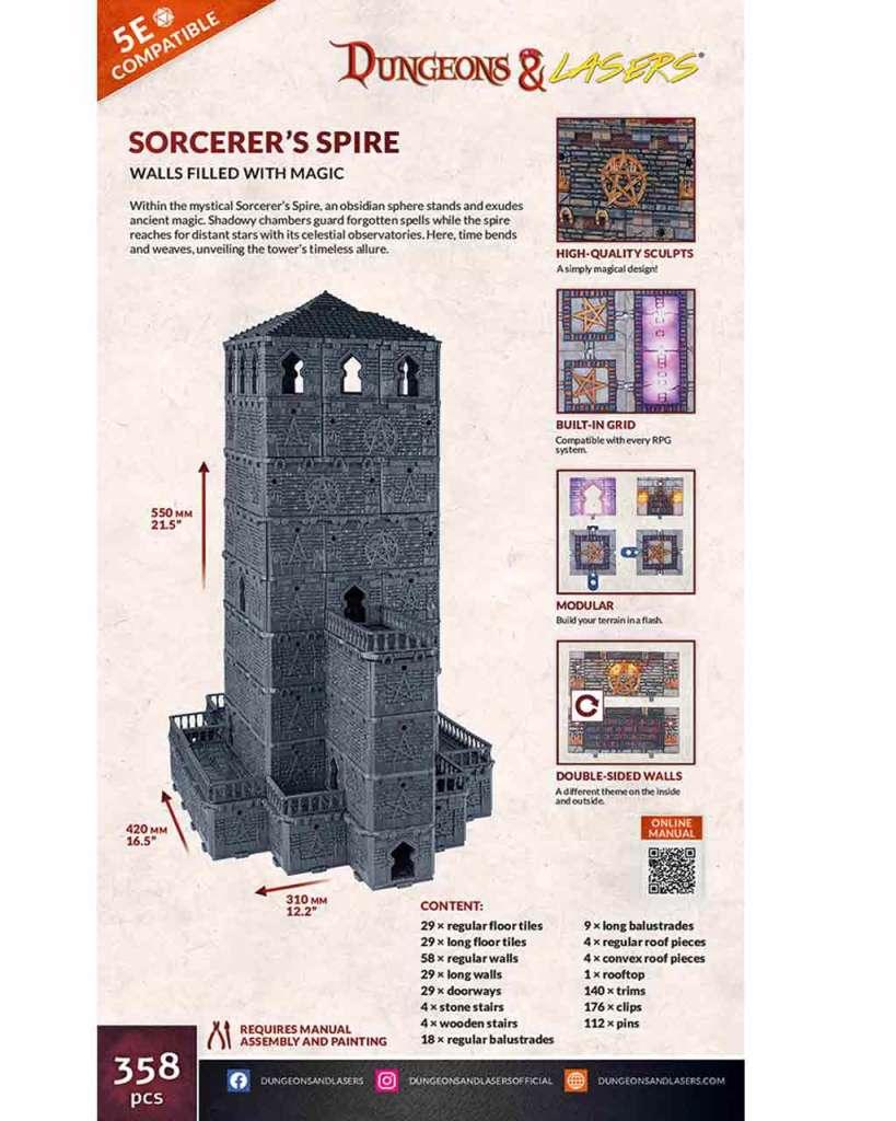 Dungeons & Lasers - Sorcerer's Spire - Robotto