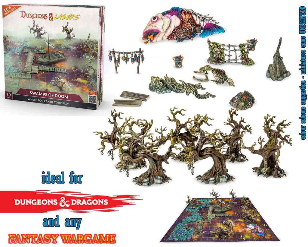 Dungeons & Lasers - Swamps of Doom archon games