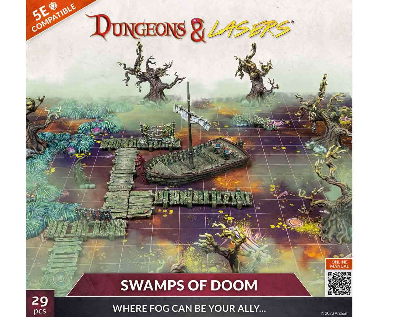 Dungeons & Lasers - Swamps of Doom archon games