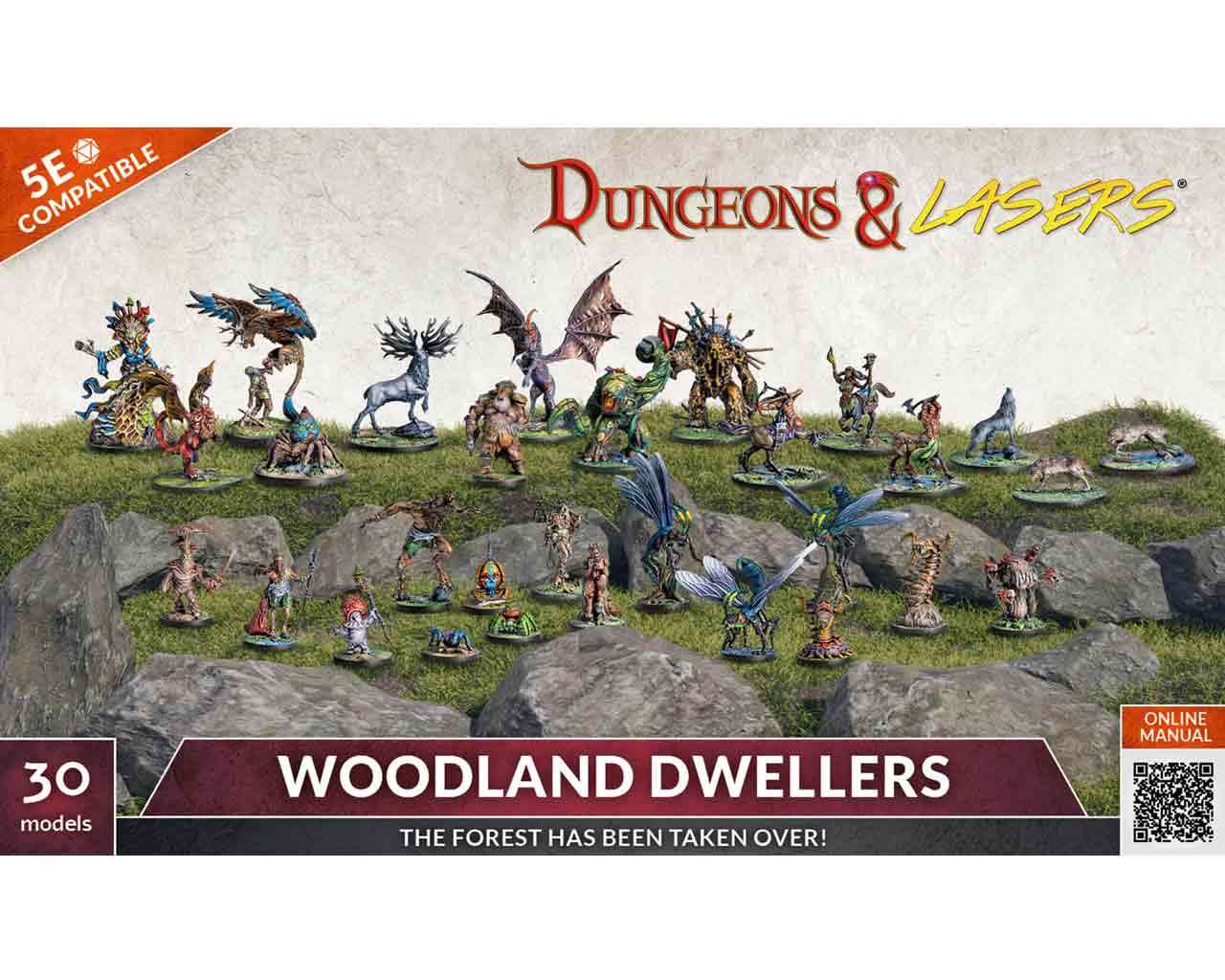Dungeons & Lasers - Woodland Dwellers Set archon games
