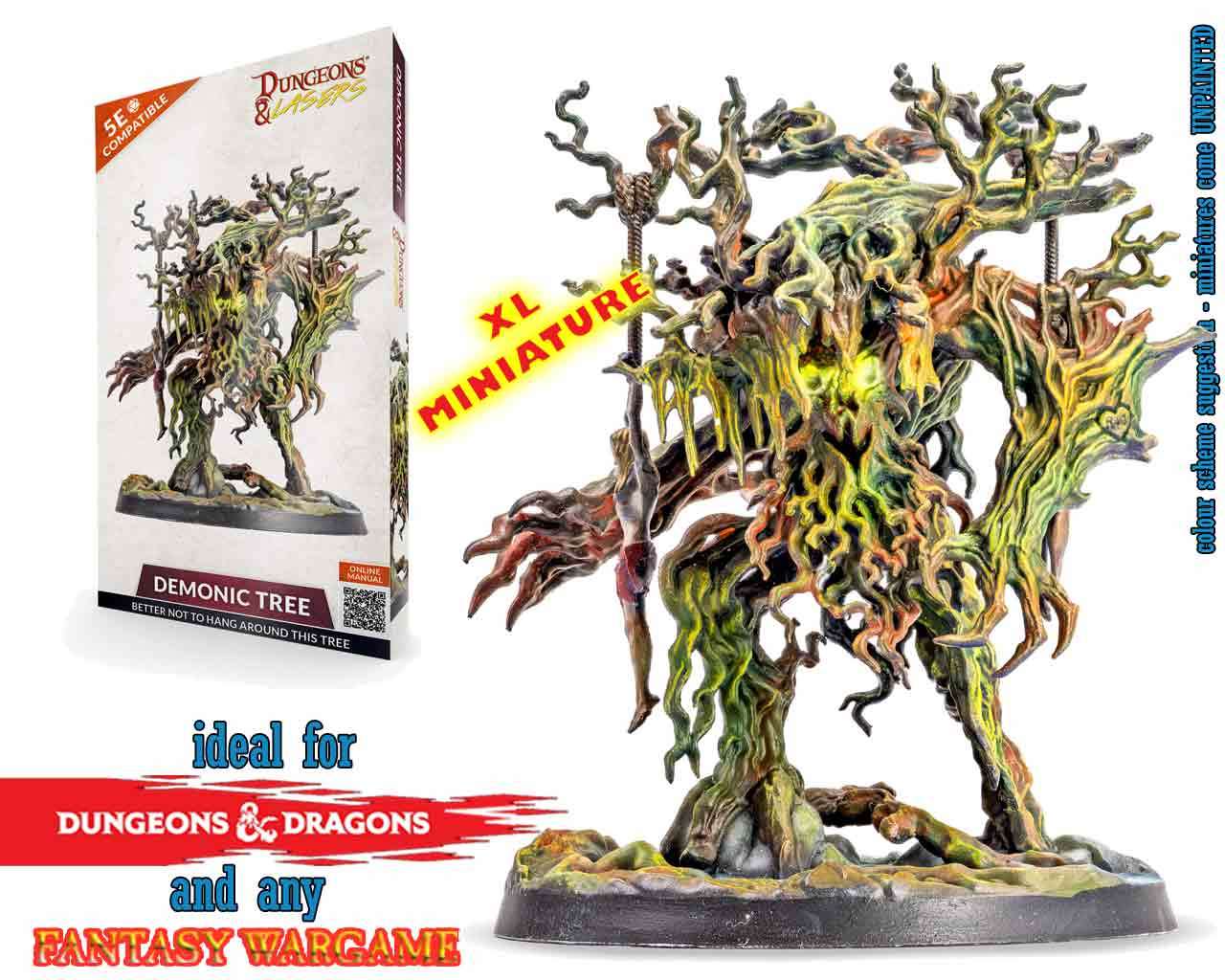 Dungeons & Lasers - Demonisk Träd Figur archon games