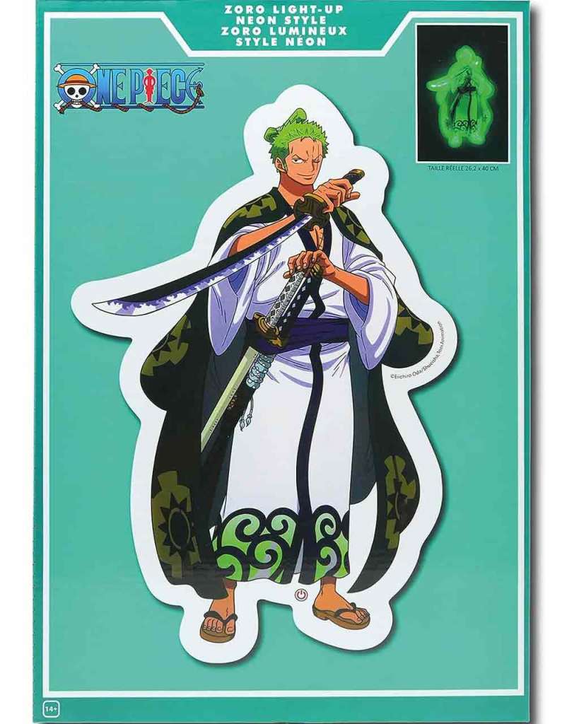 One Piece - Zoro Light-Up Neon Style teknofun