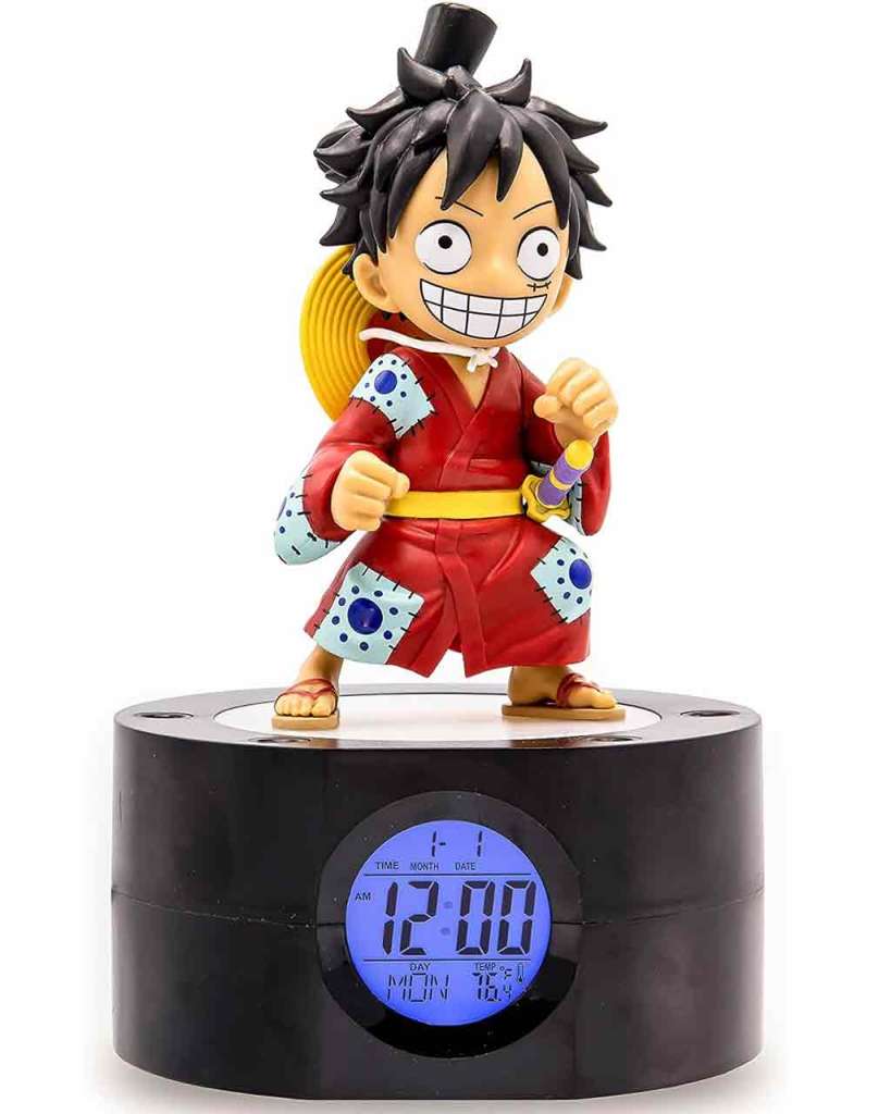 One Piece - Luffy Ljus Alarmklocka teknofun