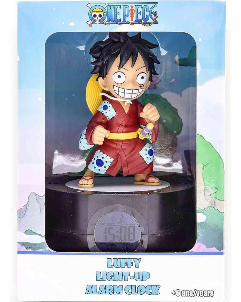One Piece - Luffy Ljus Alarmklocka teknofun