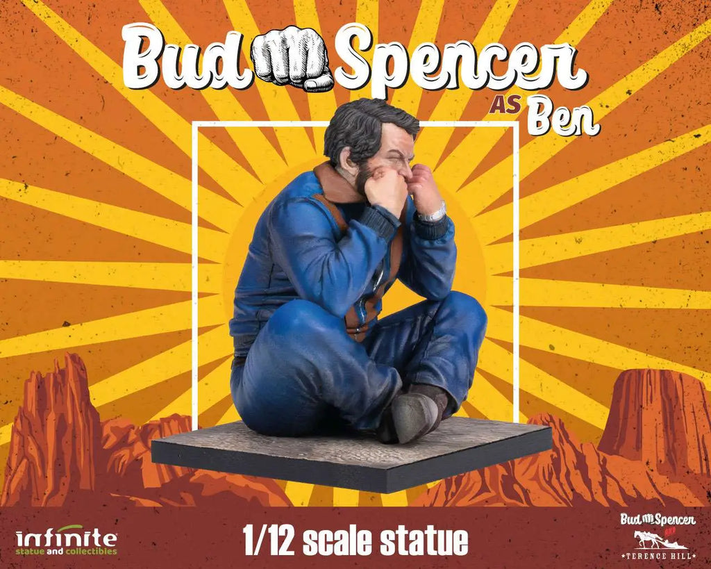 Bud Spencer as Ben 1/12 Figure – Detailed hand-painted PVC collectible figure
