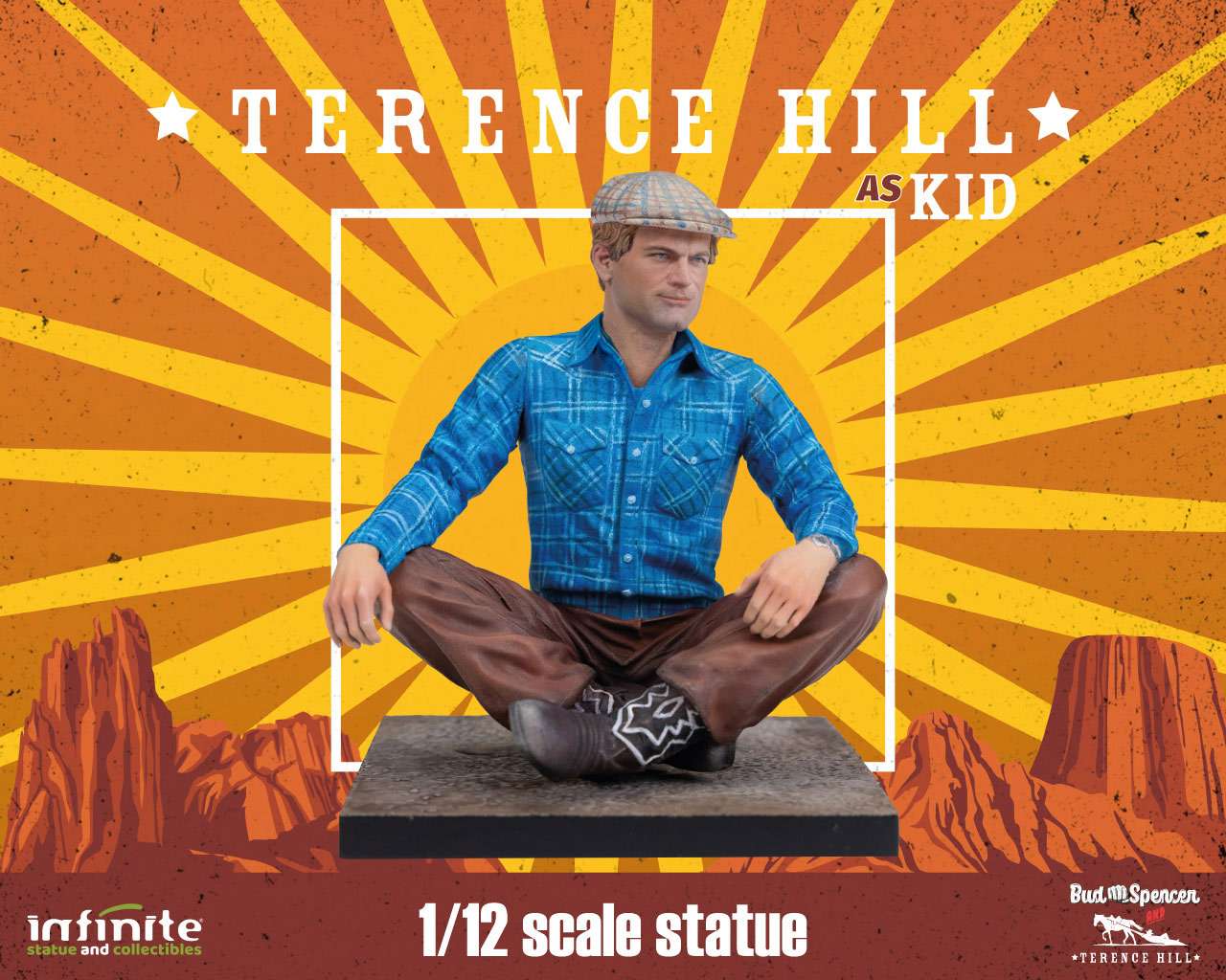 Terence Hill som Kid 1/12 Figur